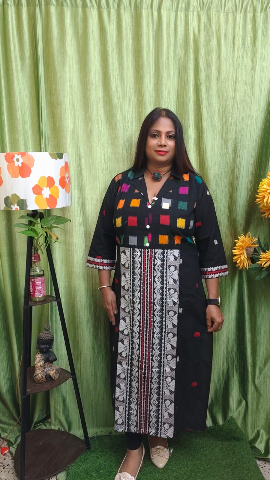 Especia Fatima Tiered Maxi Dress