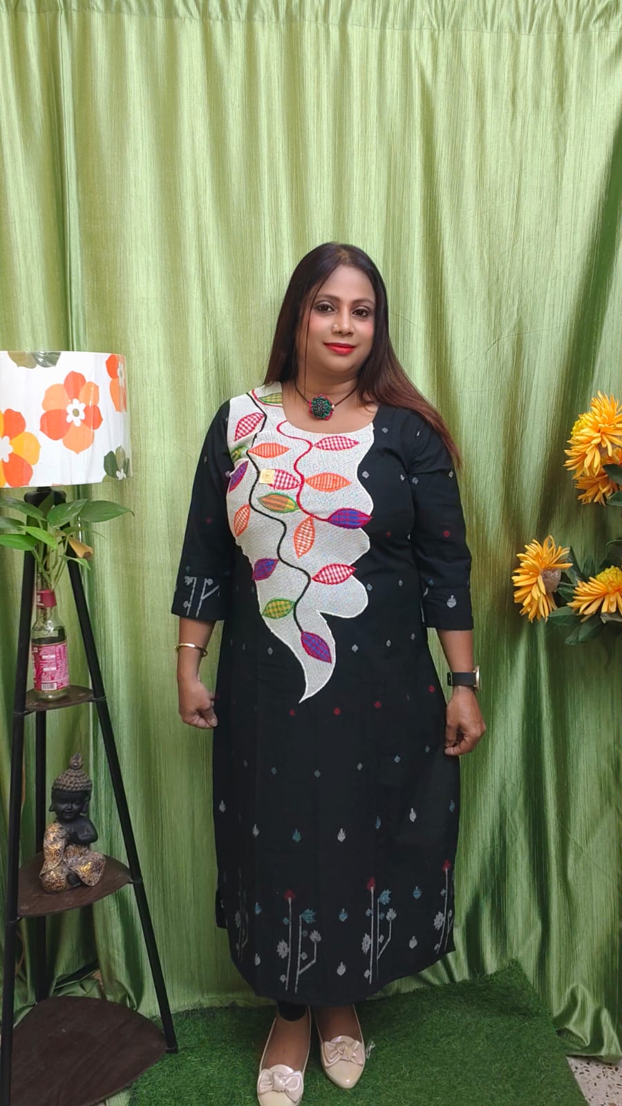Especia Fatima Tiered Maxi Dress - Image 3