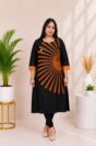 Raw Silk & Handloom Cotton Designer Kurti