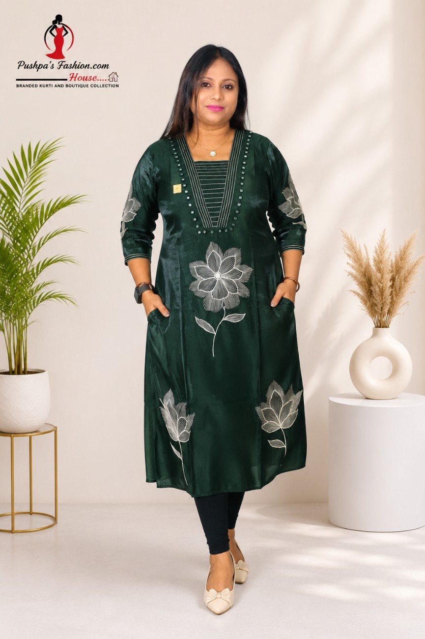 Mulberry Silk Designer Kurti