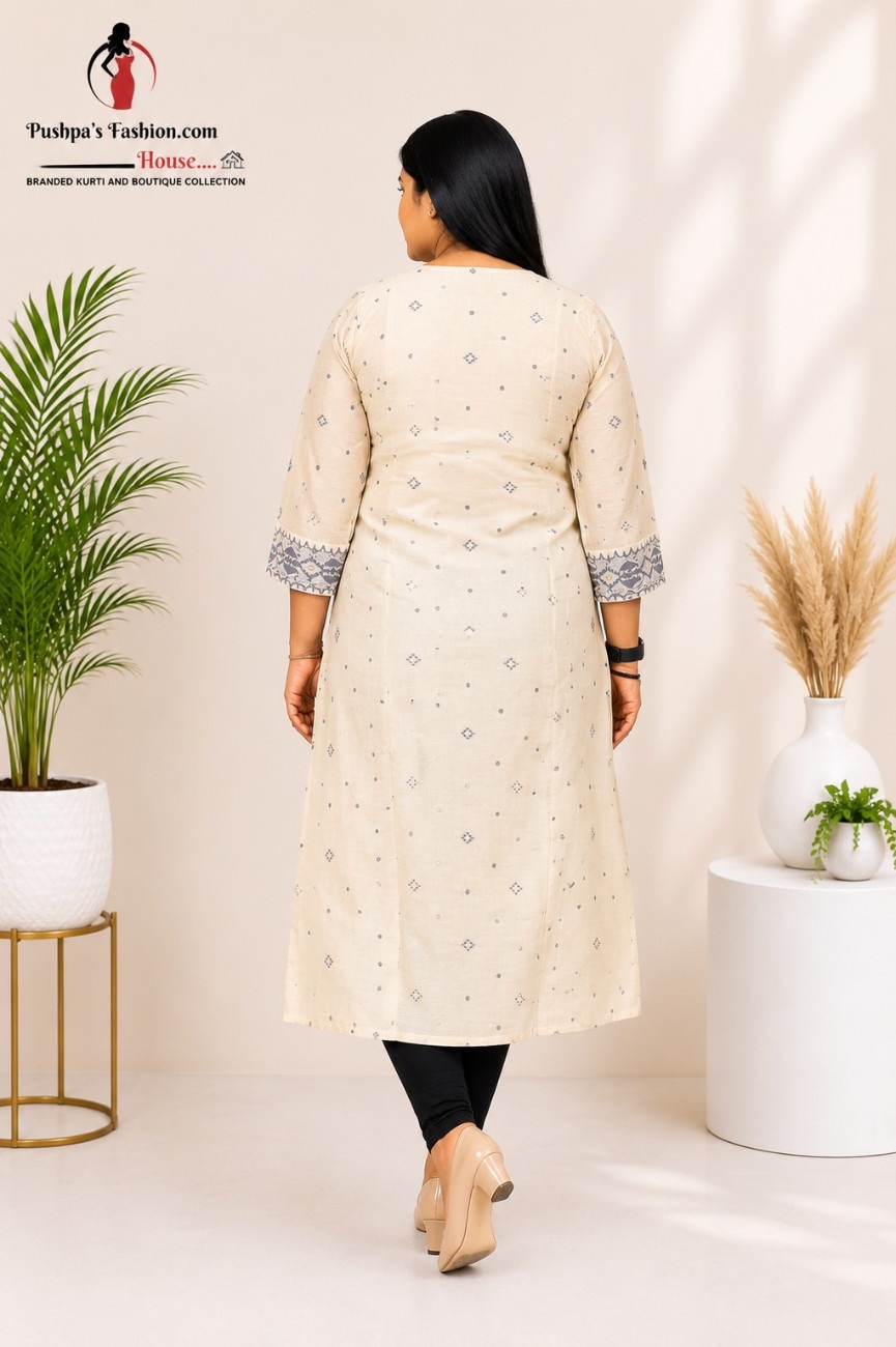 Mysore Silk Jamdani Kurti - Image 2