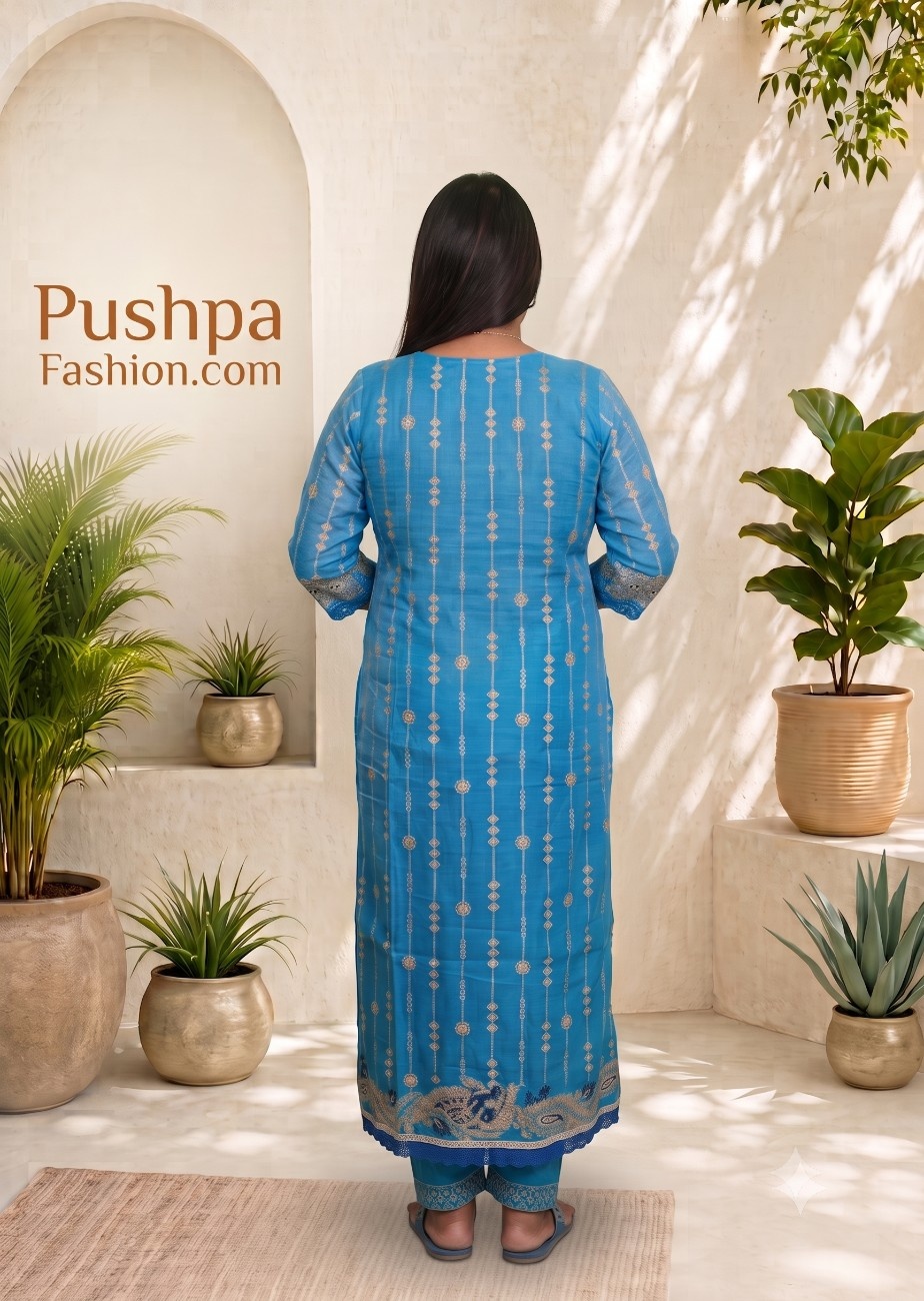 Dhakai Maslin Jamdani Kurti - Image 2