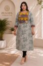 Vanaspati Ajrakh & Natural Ajrakh Kurti