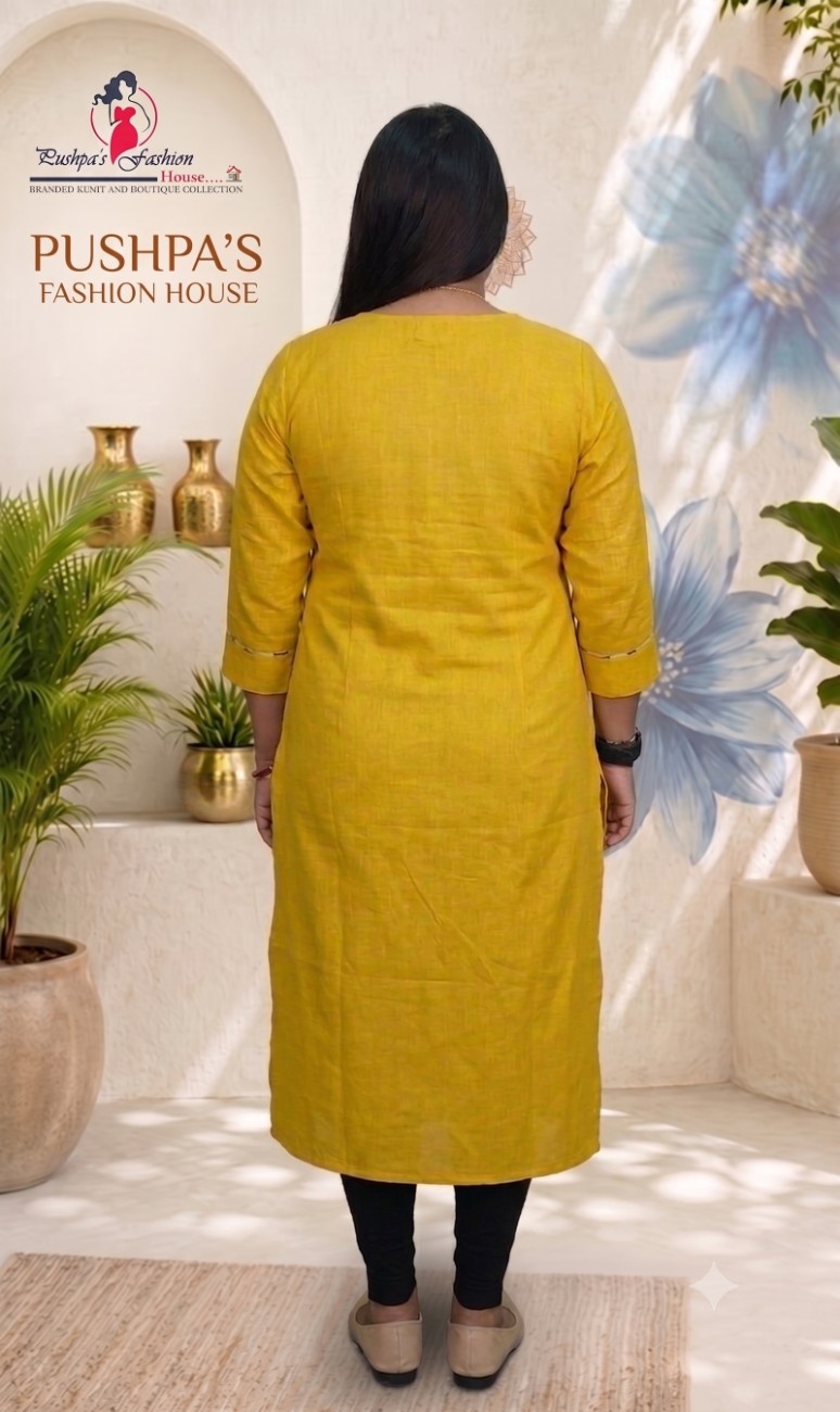 Cotton Kalamkari Print Kurti - Image 2
