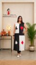 Plain Dabu Cotton Kurti