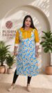 Japanese Kasuri Cotton Kurti
