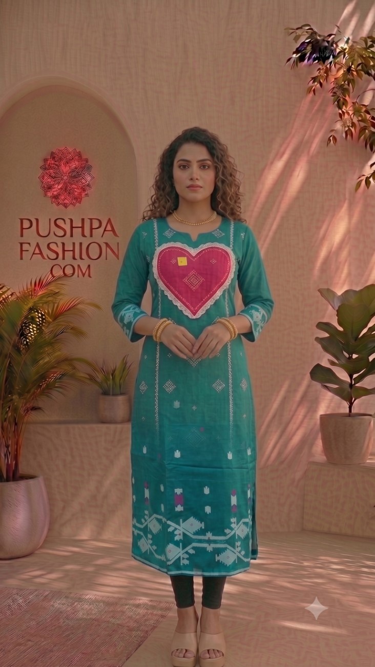Mysore Silk Jamdani Jamdani Celebrity Kurti