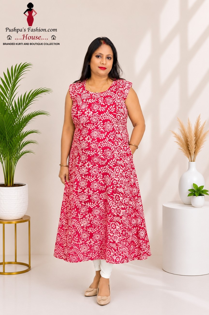 Premium Batik Cotton Kurti
