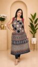 Natural Dye Hand Block Ajrakh Kurti