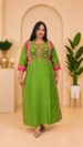 Raw Silk Designer Kurti