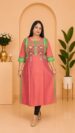 Raw Silk Designer Kurti