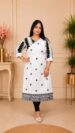 Kerala Jamdani & Ikkat Handloom Kurti