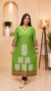 Raw Silk Kurti