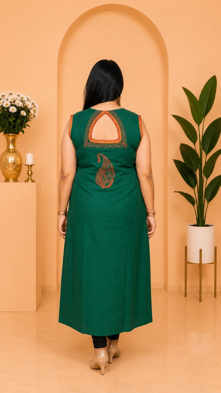 Handloom Mangalgiri Kurti - Image 2
