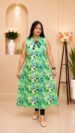 Japanese Cotton Printed Kurti - Green