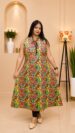 Japanese Cotton Printed Kurti - Multicolor