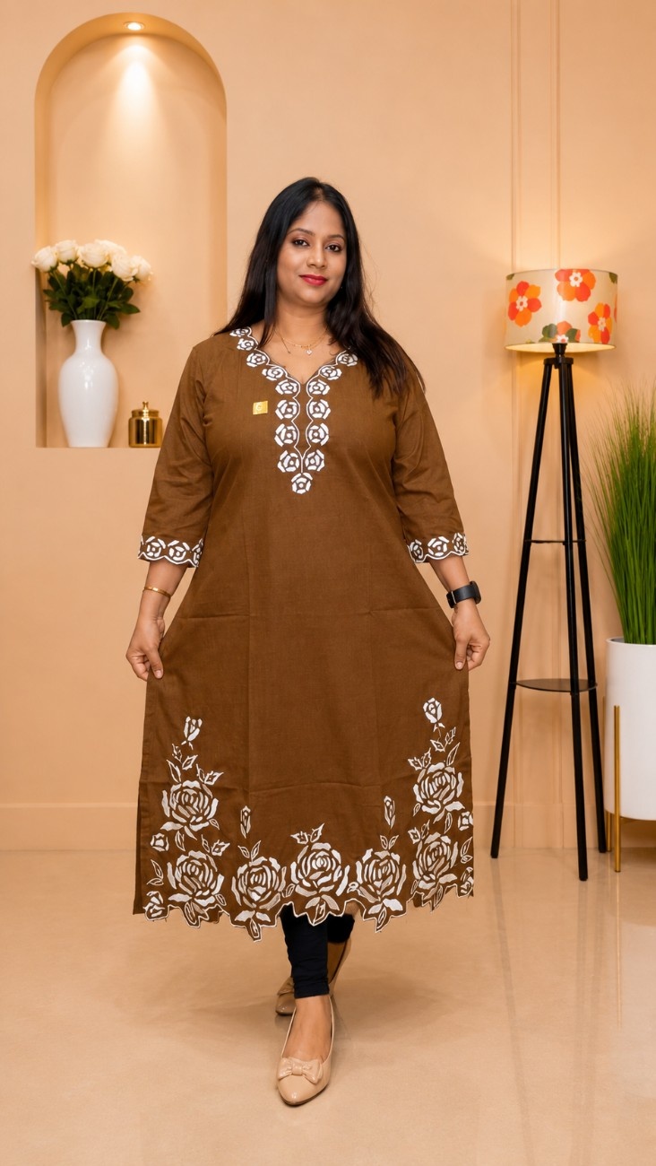Handloom Pick & Pick Cotton Kurti