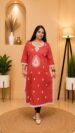 Handloom Slub Cotton Kurti