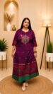 Sico Pachampally Kurti (Burgundy)