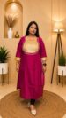 Handloom Buta Begampuri Raw Silk Kurti